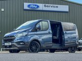 Ford Transit Custom Crew Cab LWB L2H1 (SOLD KH) Low Roof Trail 320 Air Con Alloys Sensors Tow B 1