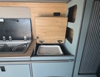 Ford Transit Custom Camper|4 Berth|4 Belt|Pop Top|Fridge|Hob|ink|VANLUX 16