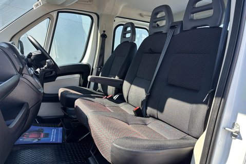Peugeot Boxer 335 2.2 Hdi 130 ps Crew Cab Tipper - Air Con - Ex MOD 3
