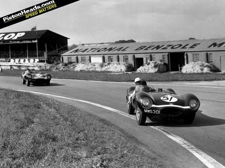 D-TYPES AT GOODWOOD