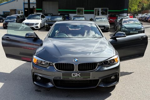 BMW 4 Series 435D XDRIVE M SPORT -ADAPTIVE SUSPENSION -CORAL RED LEATHER  18