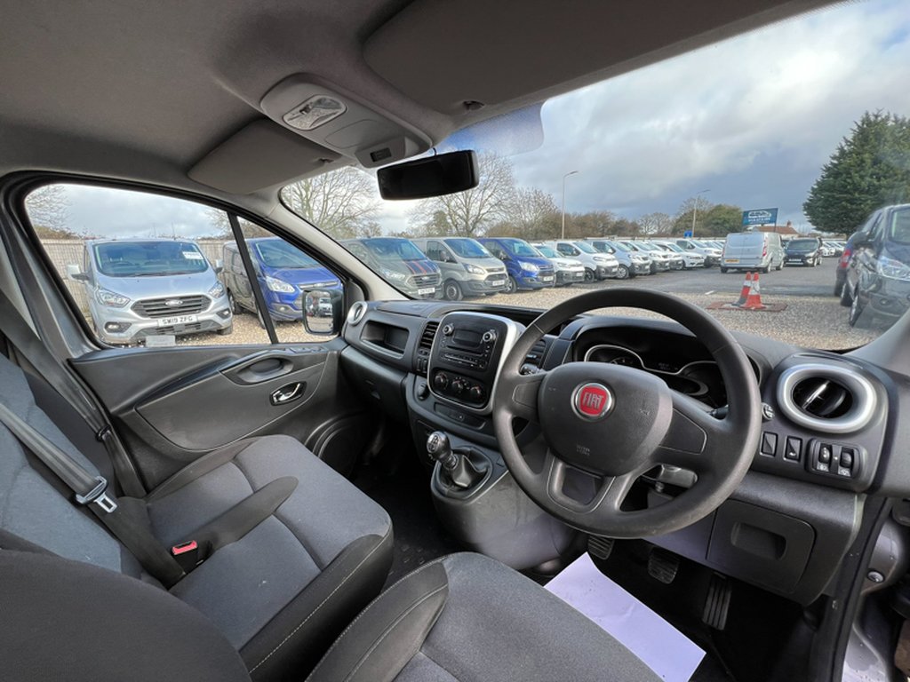 2018 Fiat TalentoSWB L1H1 Low Roof Sensors Tow Bar EURO 6 NO VAT — thumbnail 29 of 51