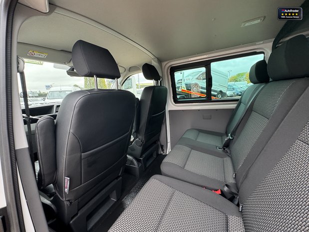 Volkswagen Transporter Crew Cab LWB L2H1 T32 Tdi 150 BHP Auto Kombi Highline Air Con Sensors EURO 13