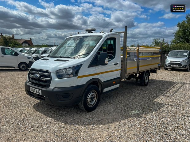 Ford Transit Dropside XLWB 350 Leader Rear Camera EURO 6 NO VAT 2