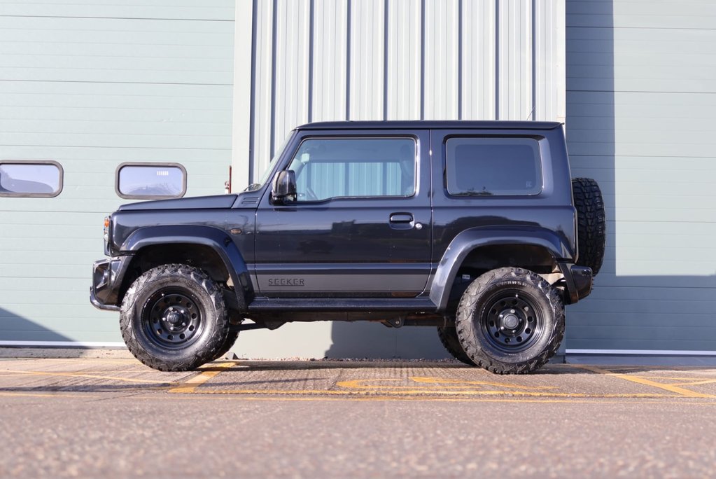 Suzuki Jimny ALL GRIP commercial Suzuki rear seats fitted full lift styled by Seeker UK 6