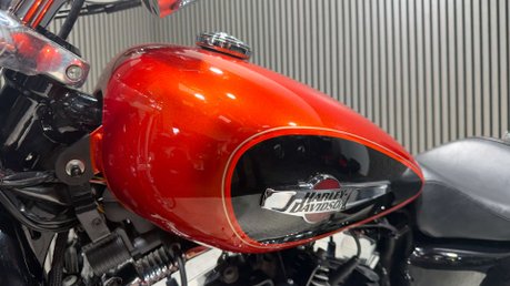 Harley-Davidson Sportster 1200 XL1200C 2011 ONLY 7K NEW MOT CUSTOM CRUISER BIKE 45
