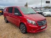 Mercedes-Benz Vito Crew Cab AUTO XLWB L3H1 Premium Plus 116 Alloys Sensors Tow Bar NO VAT EURO 5