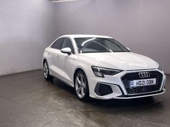 2021 Audi A3 2021 (21) 1.5 TFSI 35 S line Saloon 4dr Petrol S Tronic Euro 6 (s/s) (150 ps) Cruise HD21OBK photo