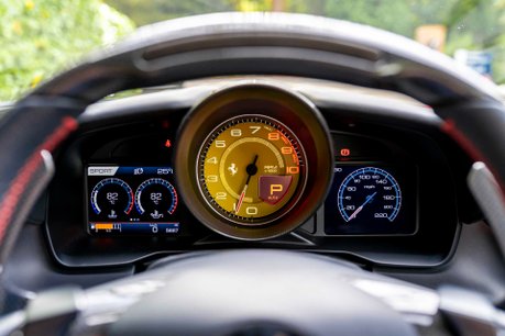 Ferrari F8 Tributo FULL PPF. FULL CARBON FIBRE INTERIOR PACKAGE. PASSENGER DISPLAY. 13