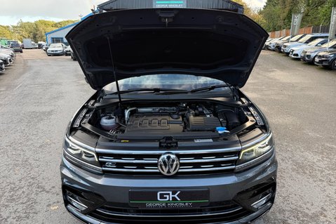 Volkswagen Tiguan R-LINE TDI BMT 4MOTION DSG -RARE LEATHER -DYNAUDIO -TOWBAR -APPLE CARPLAY  70