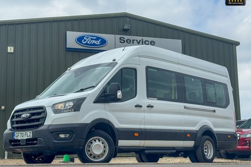 Ford Transit Minibus XLWB L4H3 High Roof 17 Seats Camera Trend SELECT