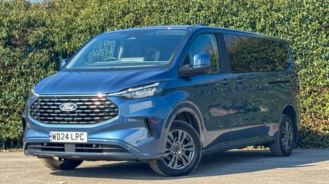 Ford Tourneo Custom Titanium Luxe | 9 Seat | Auto | L2 LWB | 320 | Euro 6 | £31,993 + vat