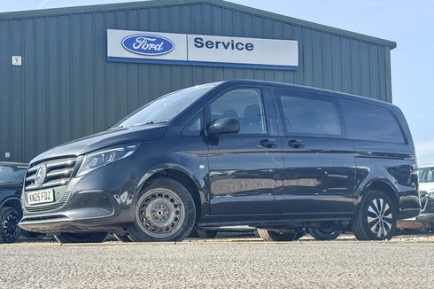 Mercedes-Benz Vito Crew Cab AUTO LWB L2H1 Low Roof Air Con Alloys Sensors Cam EURO 6