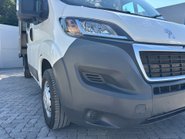 Peugeot Boxer 335 2.2 Hdi 130 ps Crew Cab Tipper - Air Con - Ex MOD 21
