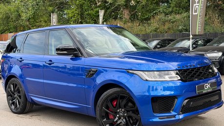 Land Rover Range Rover Sport AUTOBIOGRAPHY DYNAMIC - SVO PREMIUM PALLETTE BLUE -SLIDING PAN ROOF 