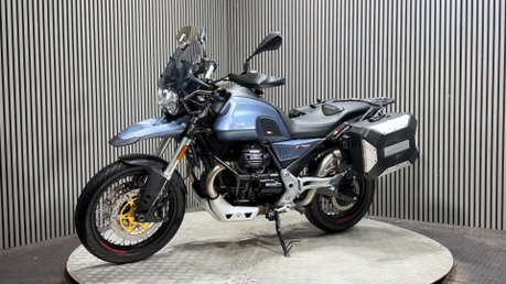 Moto Guzzi V85 850 TT 2019 37K MOT SEPTEMBER 2027 PANNIERS ADVENTURE BIKE 12