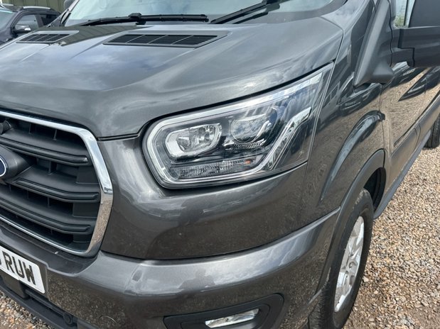 Ford Transit LWB L3H2 Med Roof Limited 350 Air Con Alloys Camera Nav Sensors EURO 6 3