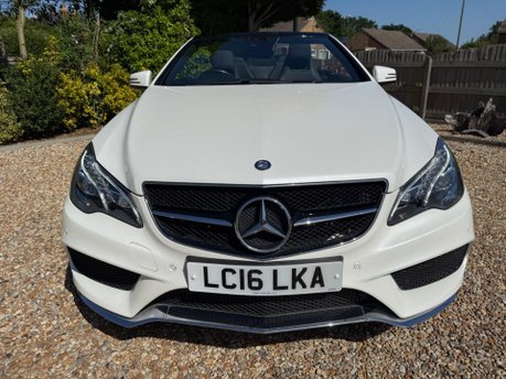 Mercedes-Benz E Class 2.1 E220d AMG Line Edition (Premium) Cabriolet G-Tronic+ Euro 6 (s/s) 2dr 6