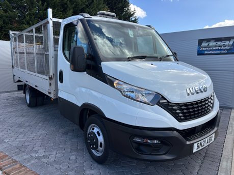 Iveco Daily 35C14 Beavertail Lawnmower Body - Large Ramp - Removable Cages