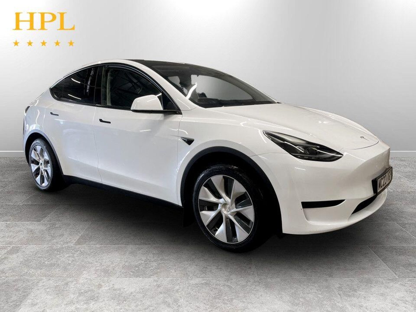 Tesla Model Y listing photo
