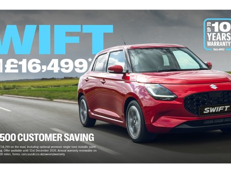 SWIFT £3,500 CUSTOMER SAVING