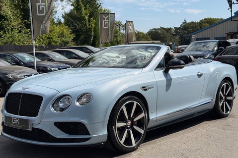 Bentley Continental GT V8 S CONVERTIBLE MULLINER DRIVING SPEC - GLACIER BLUE - LOW MILEAGE 33