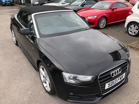 Audi A5 2.0 TDI S LINE S/S convertible just 66,000m 1 owner, good history £165 tax 18