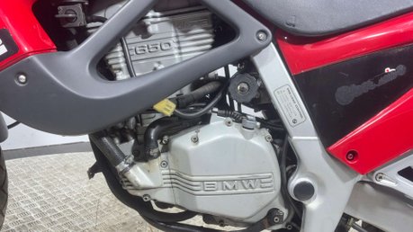 BMW F650 1995 23K RUNNING PROJECT BIKE SPARES OR REPAIR 650CC ADVENTURE BIKE 23