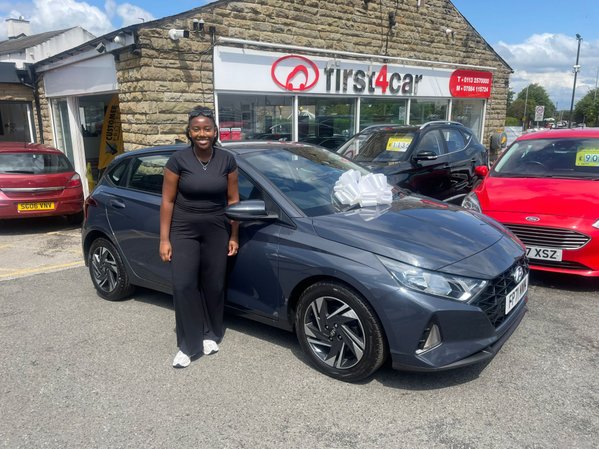 Kajah from Leeds did not sleep the night before collecting her Hyundai i20