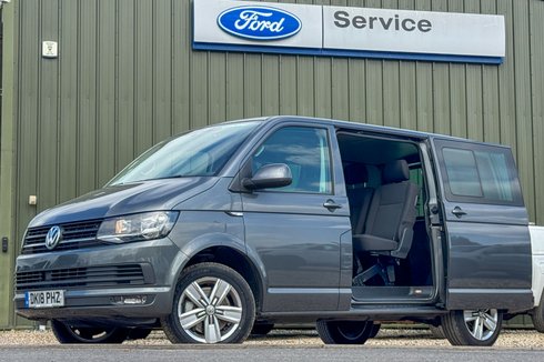 Volkswagen Transporter Crew Cab SWB L1H1 Highline 150Bhp 6 Speed T32 Air Con Alloys Sensors EURO 6