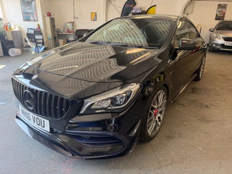 Mercedes-Benz CLA Class 2.0 CLA45 AMG Coupe SpdS DCT 4MATIC Euro 6 (s/s) 4dr 2