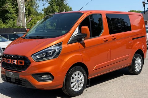 Ford Transit Custom 320 LIMITED ECOBLUE DOUBLE CAB - 6 SEATER -REVERSE CAMERA -APPLE CAR PLAY 12