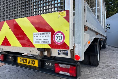 Iveco Daily 35C14 Beavertail Lawnmower Body - Large Ramp - Removable Cages 23