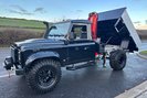 Land Rover Defender 130 130 Tdci Crane Tipper - Air Con - Galv Chassis