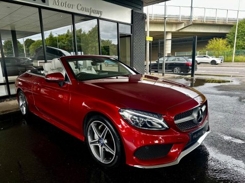 Mercedes-Benz C Class 2.0 C200 AMG Line Cabriolet G-Tronic+ Euro 6 (s/s) 2dr 8