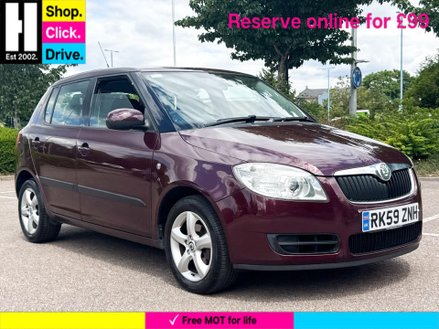 2009 SKODA FABIA 1.4 16V 2 HATCHBACK 5DR PETROL MANUAL 155 G KM, 85 BHP... photo