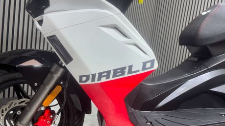 Lexmoto Diablo 2024 ONLY 800 MILES 50CC SCOOTER 1 OWNER LEARNER 38