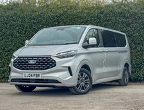 Ford Tourneo Custom Titanium Luxe | 9 Seat | Auto | L2 LWB | 320 | Euro 6 | £31,993 + vat 1