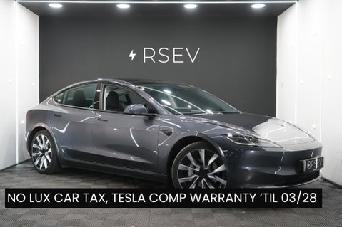 Tesla Model 3 LONG RANGE Premium AWD NO LUXURY TAX! 19" Nova Wheels Stealth Grey VAT Q 
