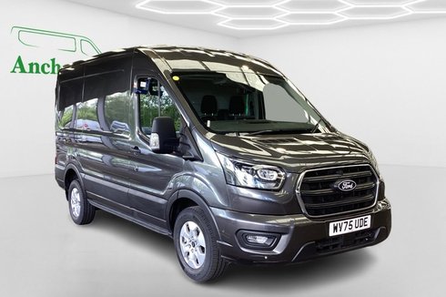 Ford Transit AUTO MWB L2H2 Medium Roof Limited 350 Air Con Alloys Sensors EURO 6
