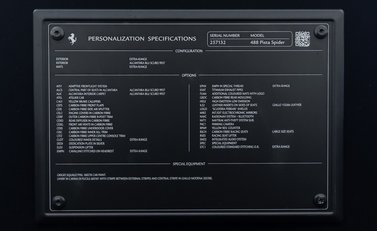 Ferrari 488 Pista Spider 52
