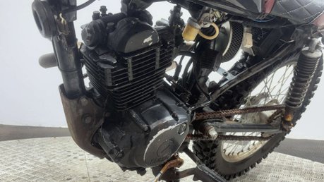 Yamaha YBR 125 2005 SCRAMBLER PROJECT BUILD 125CC LEARNER SPARES OR REPAIR 27