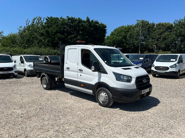 Ford Transit Tipper LWB L3 Leader 350 Tow Bar EURO 6 NO VAT 5