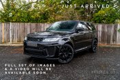 Land Rover Range Rover Sport SVR CARBON EDITION. NOW SOLD. SIMILAR REQUIRED. PLEASE CALL 01903 254800.