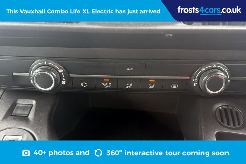 Vauxhall Combo Life 5dr 100kW Design 50kWh XL 7 Seat Automatic 11kW Charger 8
