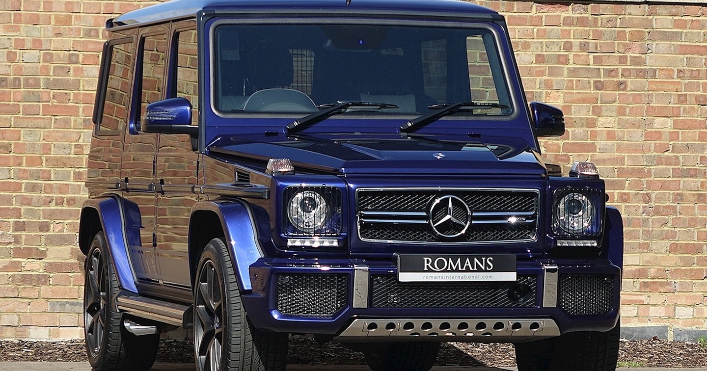 Used Mercedes-Benz G Series AMG 463 Edition for sale | Designo Mystic Blue