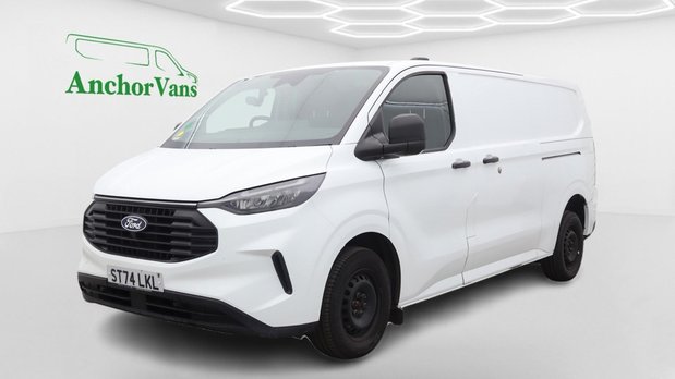 Ford Transit Custom LWB L2H1 Low Roof Trend 300 Air Con Sensors Cam EURO 6 1