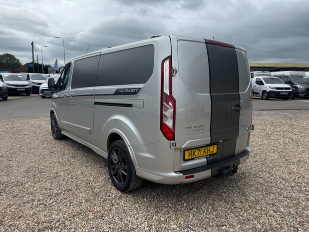 Ford Transit Custom LWB L2H1 Low Roof Sport 280 Air Con Alloys Sensors Cam Tow Bar EURO 6 9