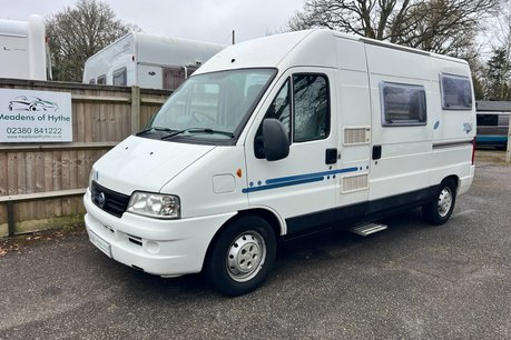 Adria Twin 2 Berth Fixed Bed Camper Van Fiat Ducato 2.8JTD Chassis
