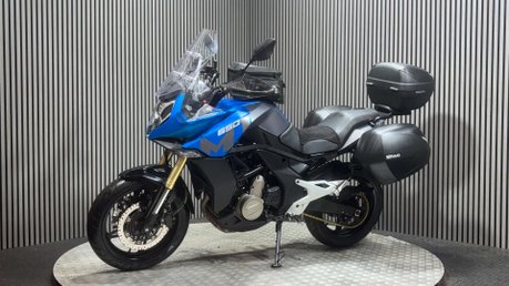 cf moto MT 2025 19K FULL LUGGAGE DUEL ADVENTURE BIKE 650CC 6